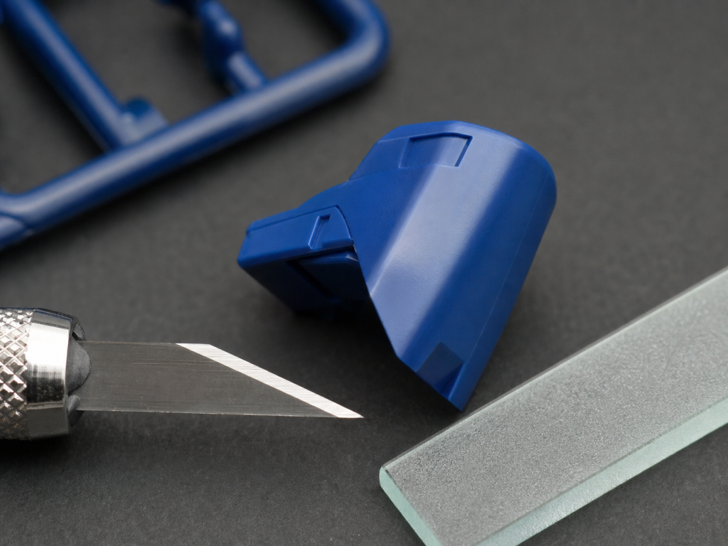 Gunpla nub mark removal guide